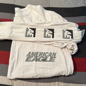 Long Sleeve American Eagle Graphic Shirt